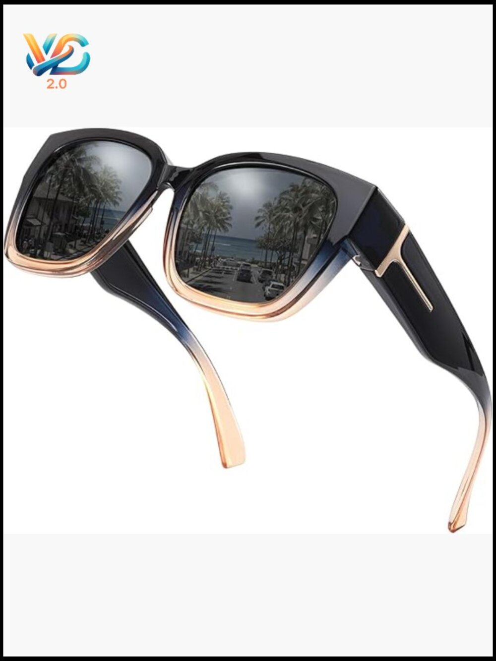 Oversized Polarized Fit Over Sunglasses UV400 Protection Driving